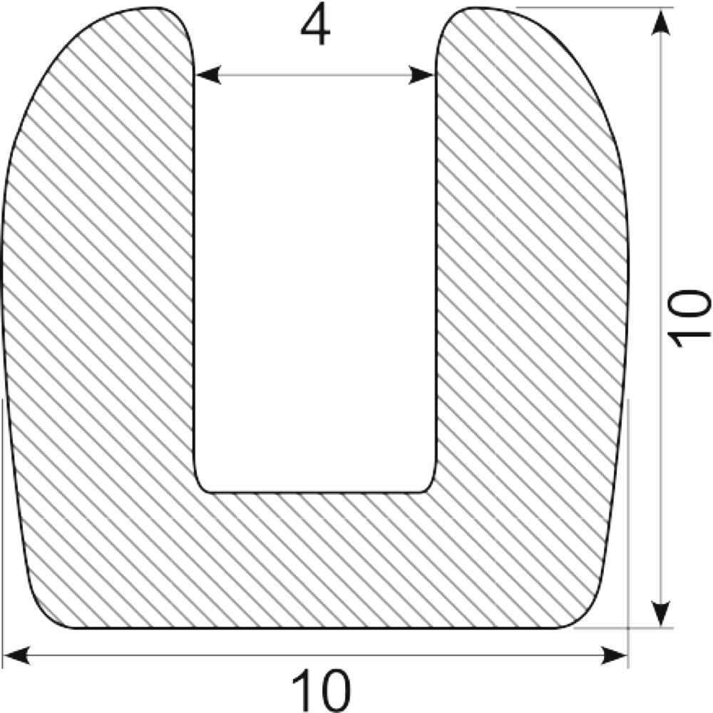 U-Profil EPDM