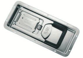 Indbygningslukker. rustfri
Uden top og bundstykke
Center 1