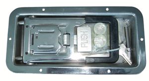 Rustfri Ø16 lukker i skål