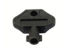 40x40mm nøgle 5mm dobbeltbit