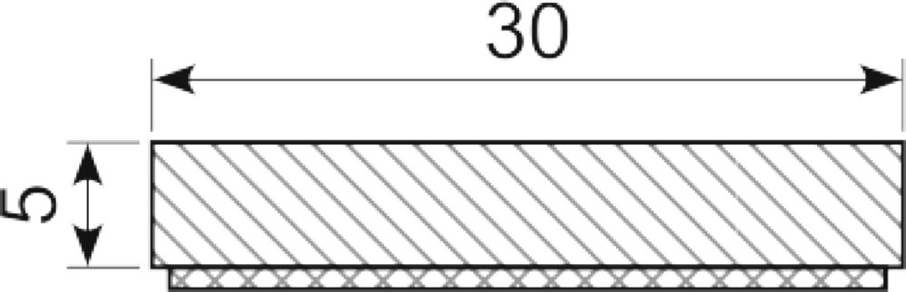 Sicocell 30 x 5 mm