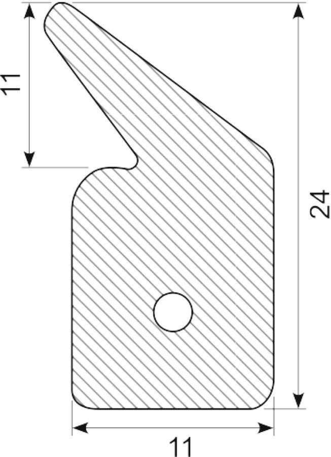Pile svampegummi. EPDM