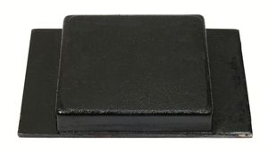 Anslagsbuffer stål 152x88x28