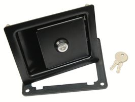 Sort indbygninglås m/indv. montering