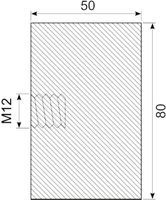 Vibrationsdæmper Ø80x50 mm