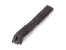 Gummiprofil.EPDM 65 sh.A. sort
