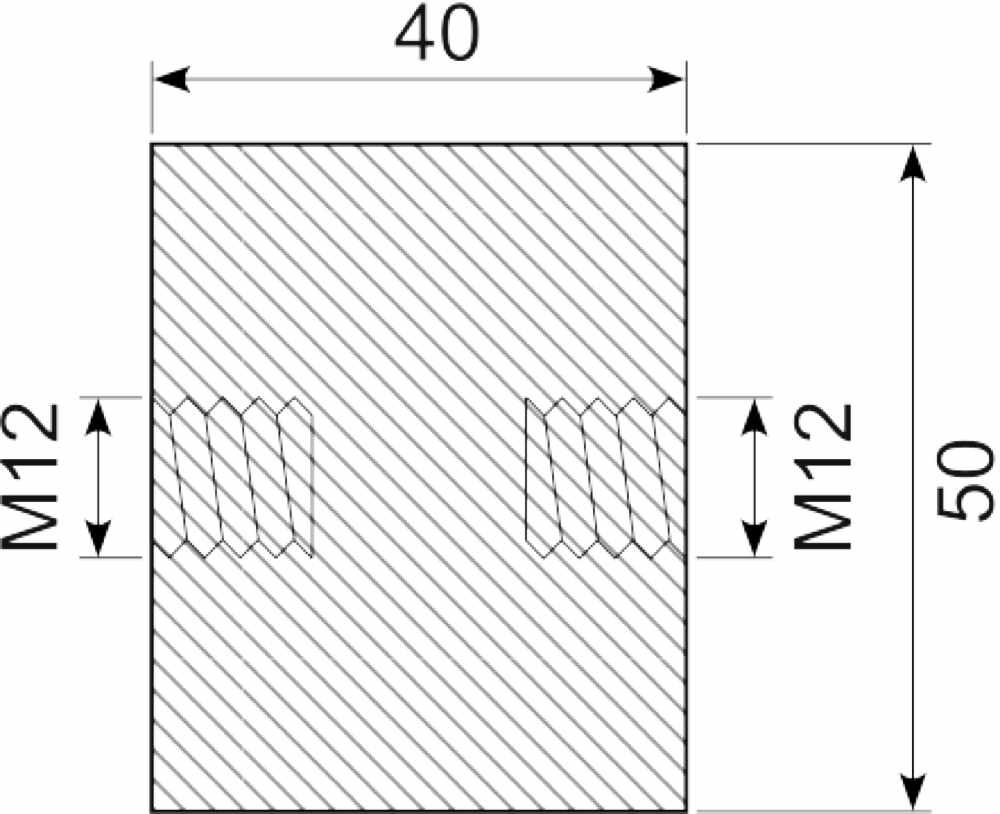 Vibrationsdæmper Ø50x40 mm