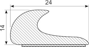 Sico-Trim. tagrende hvid
