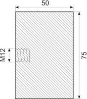 Vibrationsdæmper Ø75x50 mm
