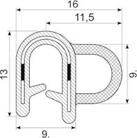 Kantliste Co.ex EPDM