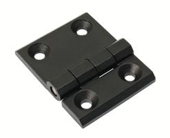 Zinkstøbt hængsel 50x63 sort
