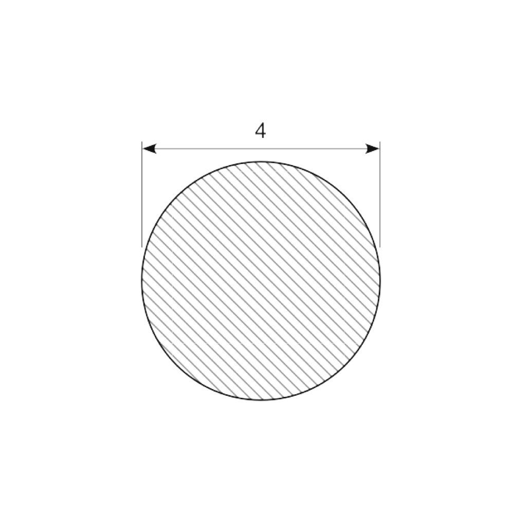 Gummisnor CR Ø 4.0 mm