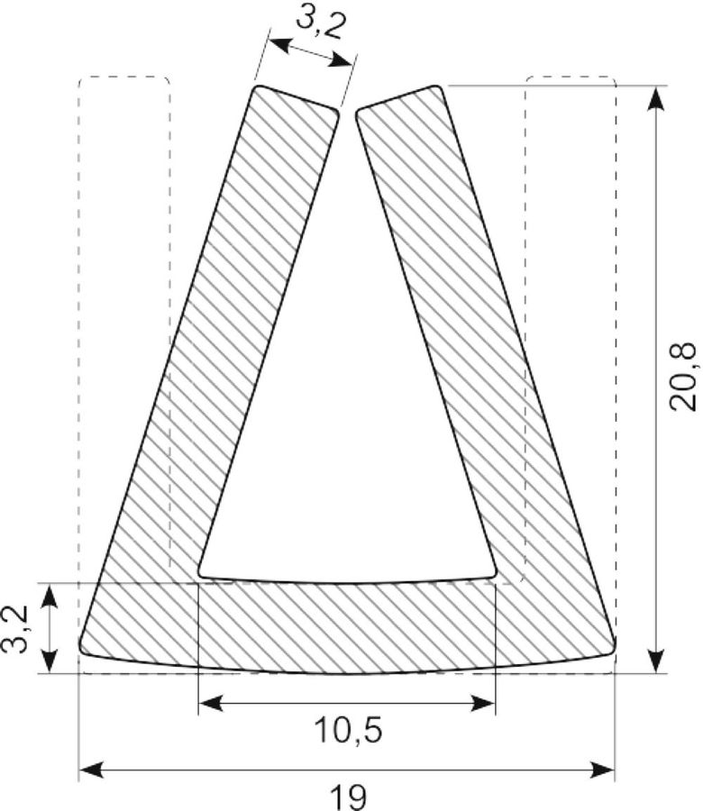 U-Profil EPDM