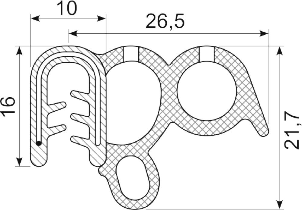 Kantliste Co.ex EPDM