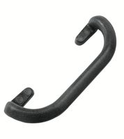 Bøjlegreb sort polyurethan