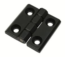 Hængsel 50x50 zinkstøbt. sort
