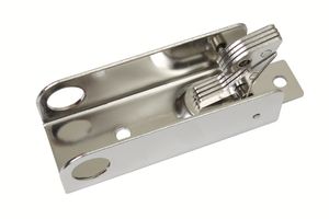 Bundplade med cam/fjeder