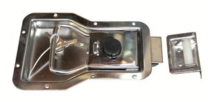 Rustfri indbygningslukker