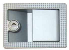 Sølvlås zink Alloy udv.del