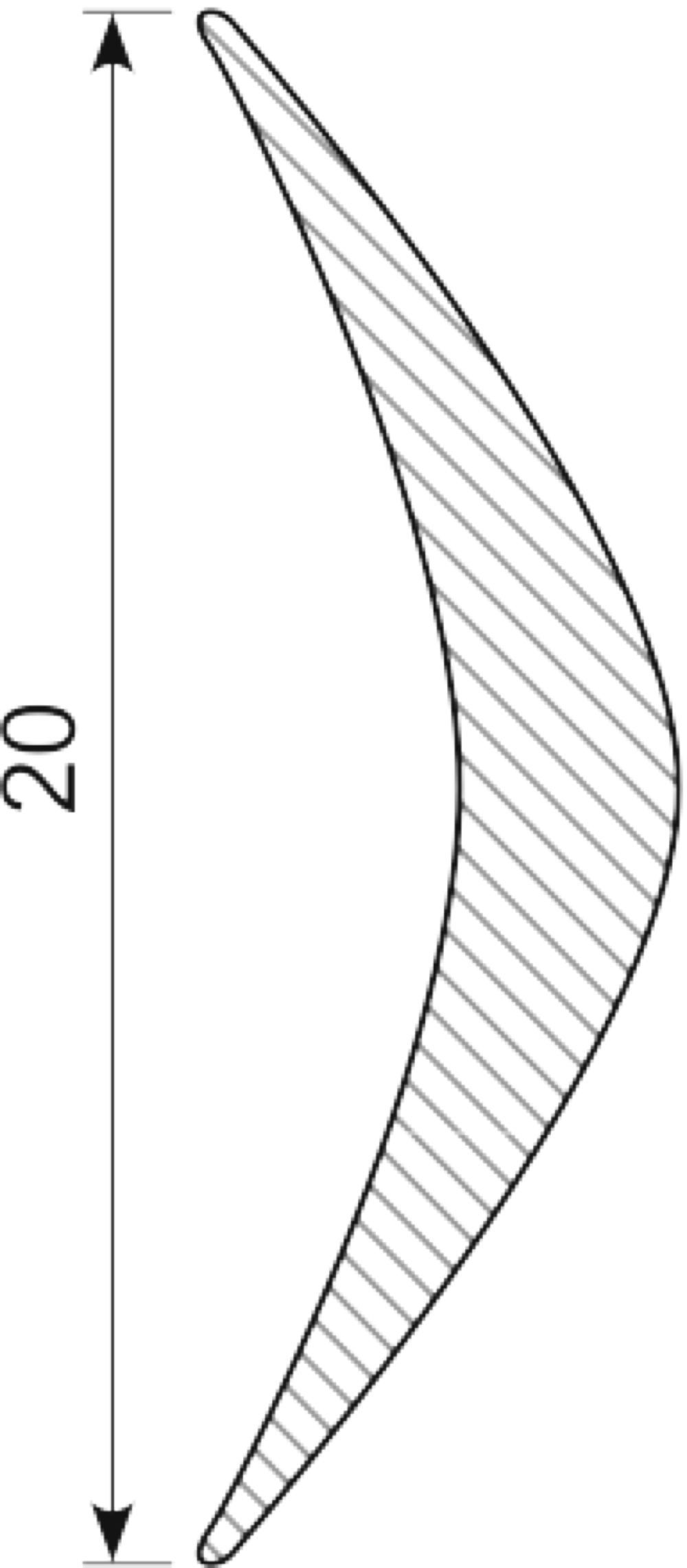 20 mm indlæg for fenderliste