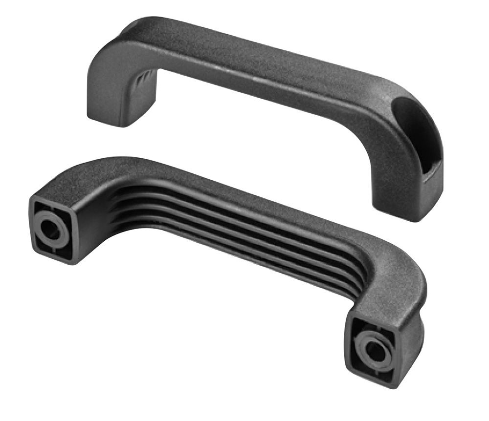 Greb132mm center sort 
Nylon PA6 H=43mm B=26mm
til ch.unbr