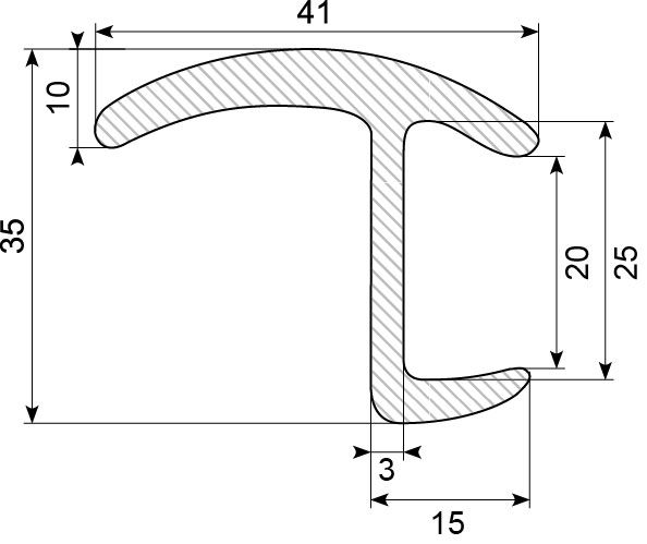 Gummiprofil EPDM