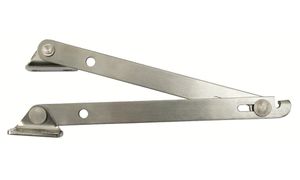 Rustfri lugeholder venstre