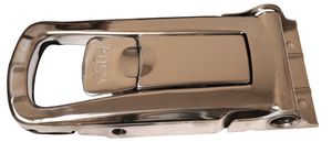 Rustfri Ø22 lukker Påbygning 282.25x118.2mm Højde 41mm 
Ens