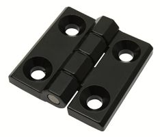 Hængsel 60x60 zinkstøbt. sort