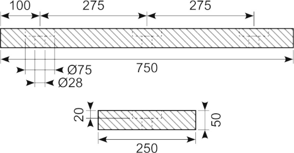 Buffer 750x250x50