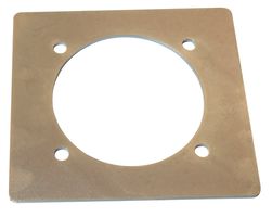 Bundplade til surringsøje 130x140x3mm Galvaniseret
hulcente