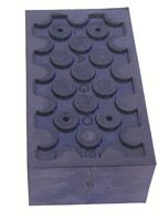 Gummiklods 180x60x100 mm for