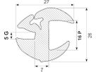 Rudeprofil EPDM