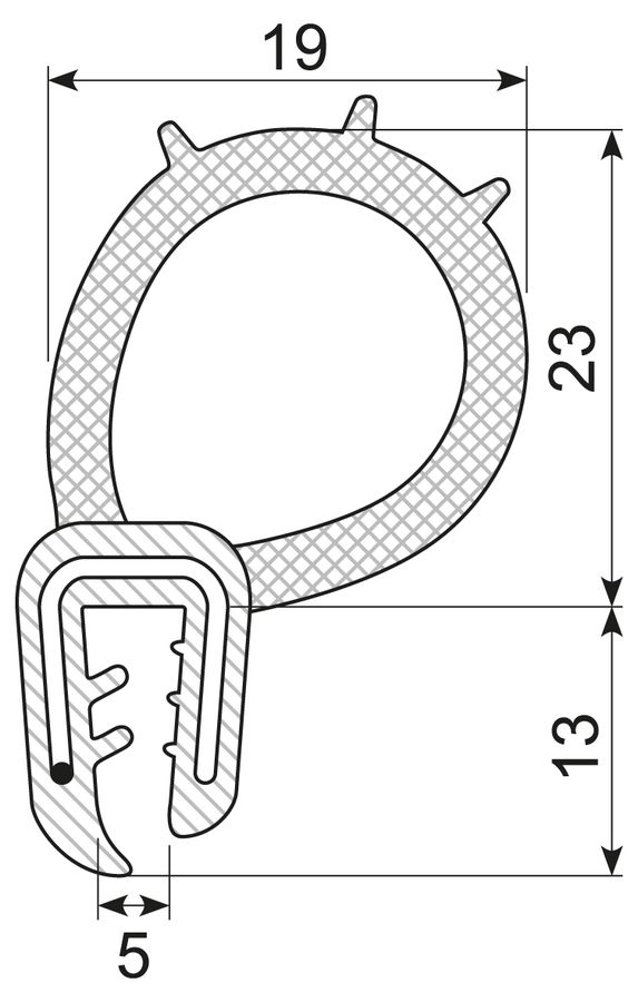 Kantliste Co.ex EPDM