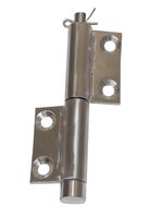 Rustfri Hængsel 2 delt
Total længde 120mm
Totalbredde ca 5