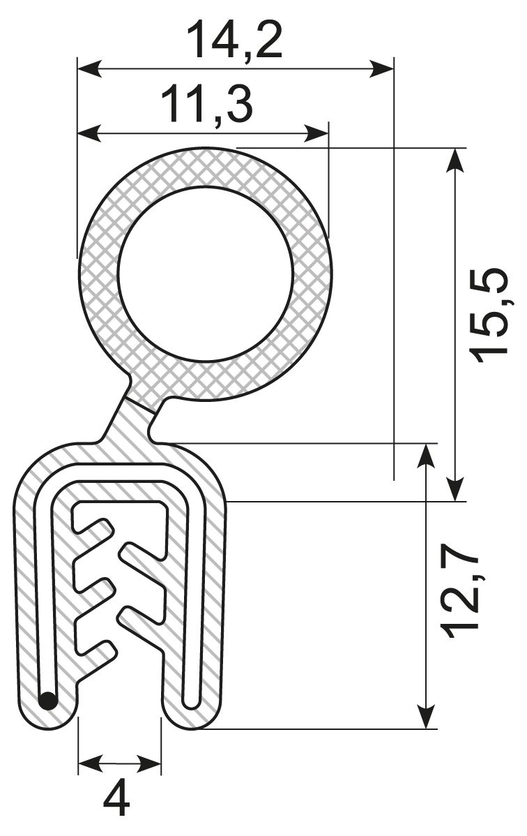 Kantliste Co.ex EPDM