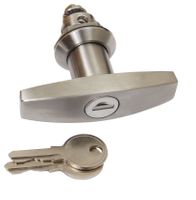 Rustfri T-greb med nøgle 3333