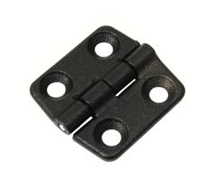 Zinkstøbt hængsel 30x33 sort