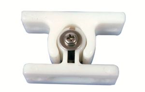 Hvid nylon dørholder