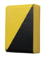 Type D sort/gul 60x20mm L=1000