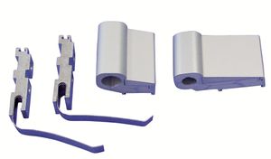 Aluminiumshængsel. komplet