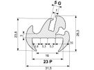 Rudeprofil EPDM