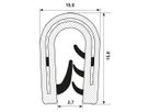 Kantliste 15x10mm PVC SH 75/60
1.5-3.0 mm(2-4mm)
Steel ins