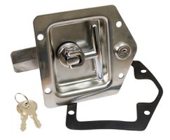 Rustfri t-drop flad cam no501