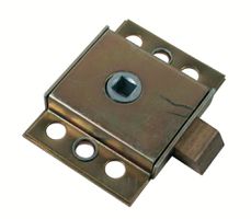 Kuffertlås med 16 mm bolt.