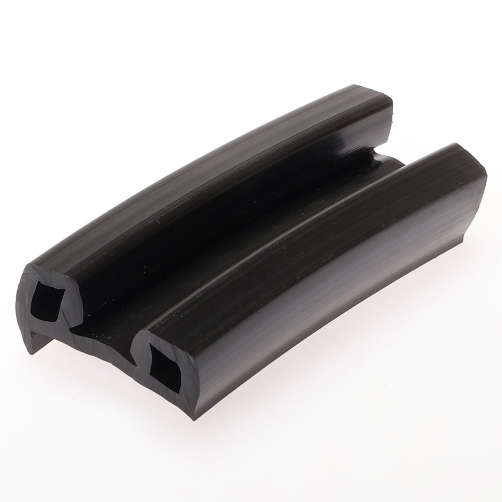 Fenderliste PVC sort