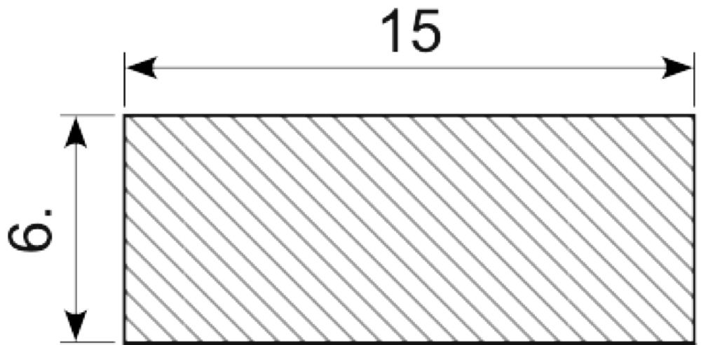Sicocell 15 x 6 mm