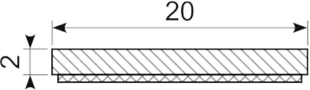 Sicocell 20 x 2 mm