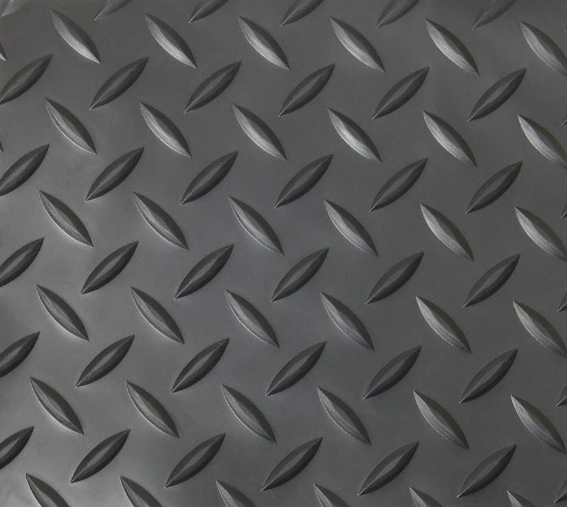 Diamond måtte SBR sh65A
1800x10000x3.0 mm sort 
commercial