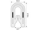 Kantliste TPE grip 1.0-2.5 mm